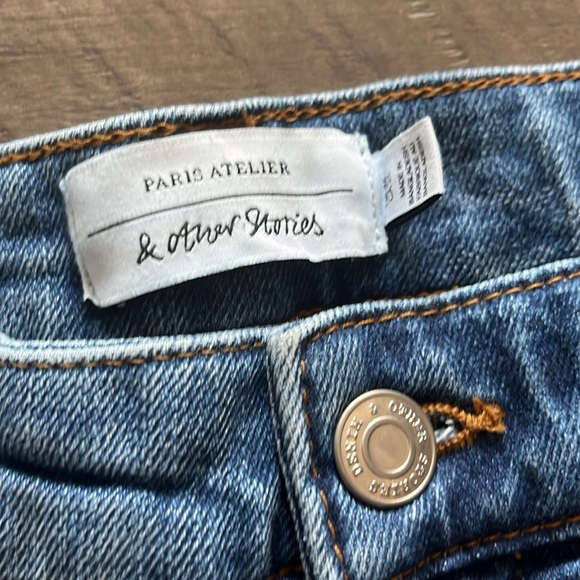& Other Stories Blue Flare Jeans - Picture 6 of 11